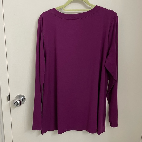 Pima v neck tunic - Picture 3 of 7